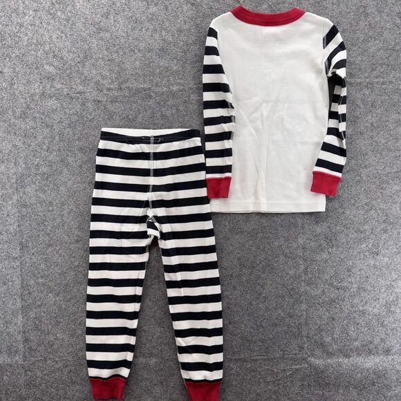 Hanna Andersson Disney Unisex Child Mickey Mouse Pajama Set Long John US 4 / 100 - Picture 6 of 7